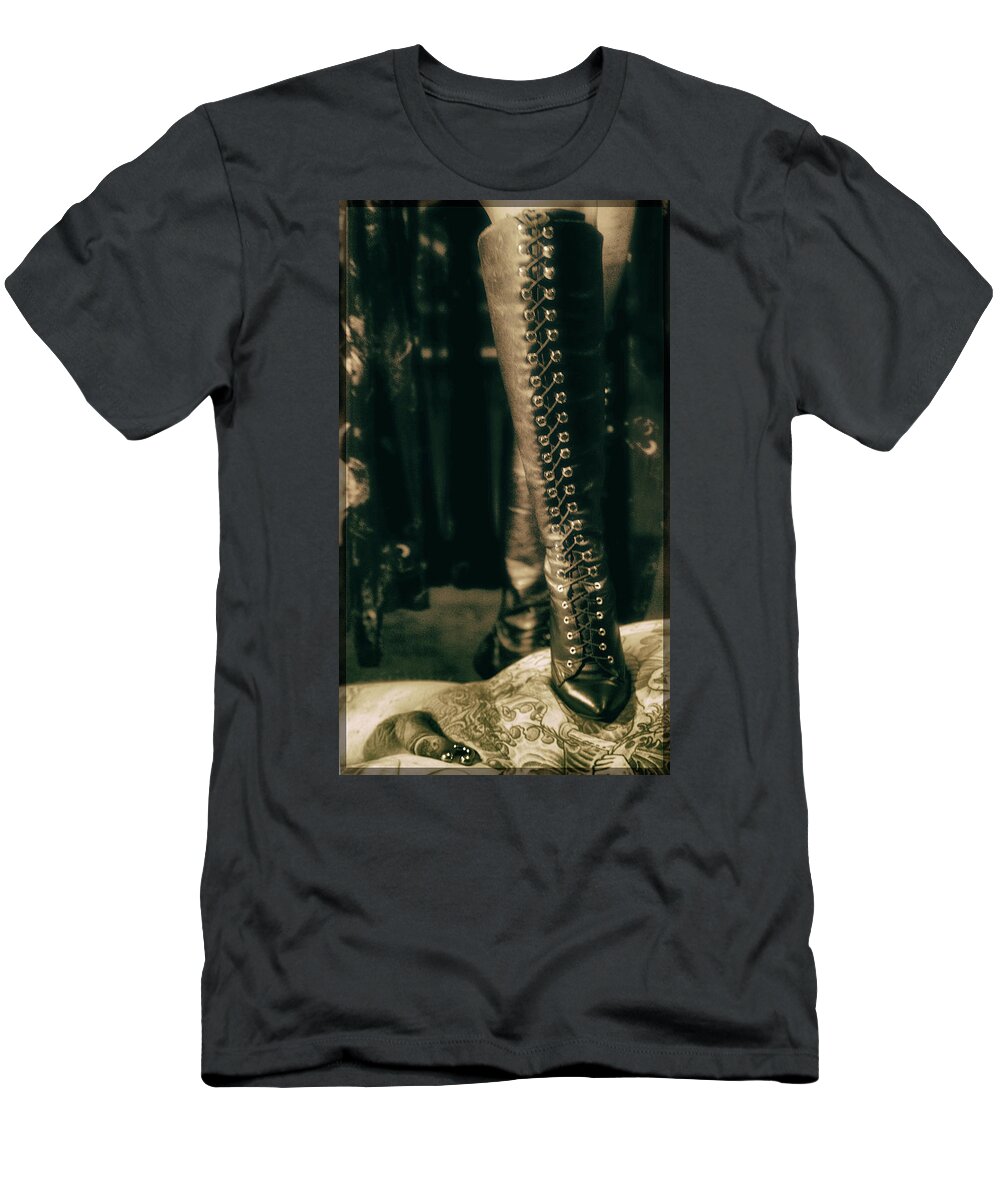 Fetish T-Shirt featuring the photograph Fetish by Cynthia Dickinson