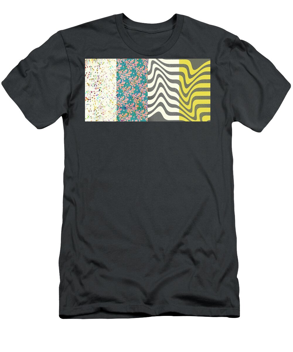  T-Shirt featuring the digital art Flow by Steve Hayhurst