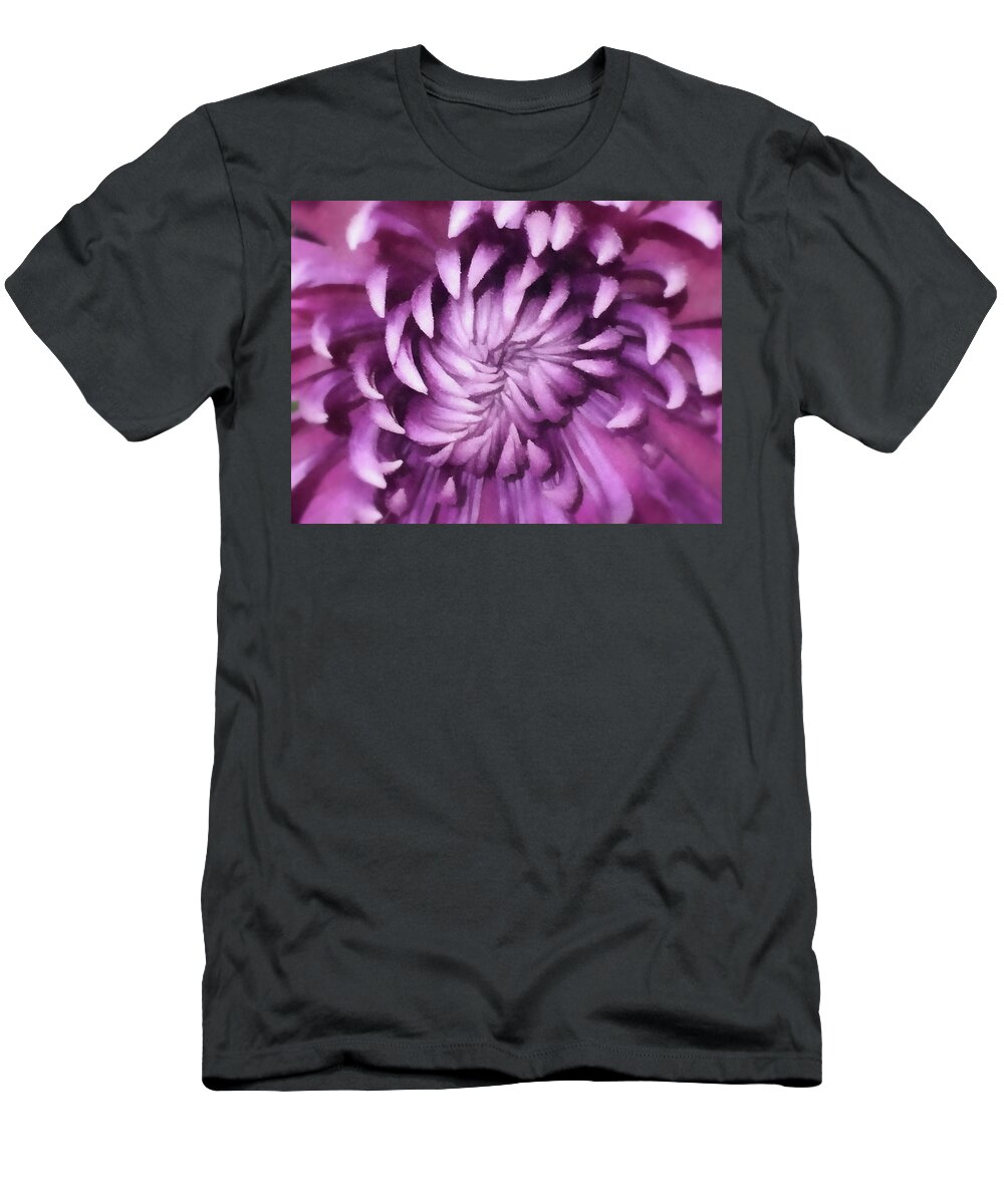  T-Shirt featuring the photograph Flower Up Close and Personal by Andrea Kollo