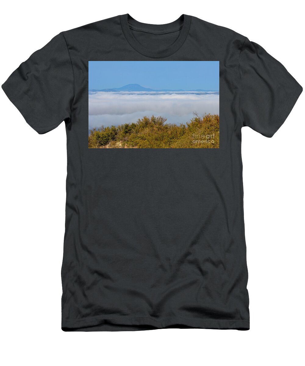 Fog T-Shirt featuring the photograph Foggy Morning on Grouse Mountain by Steven Krull