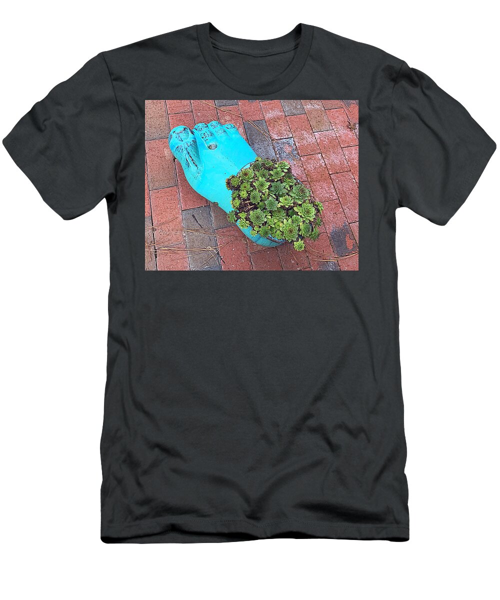 Cactus T-Shirt featuring the photograph Footlong Cactus by Lee Darnell