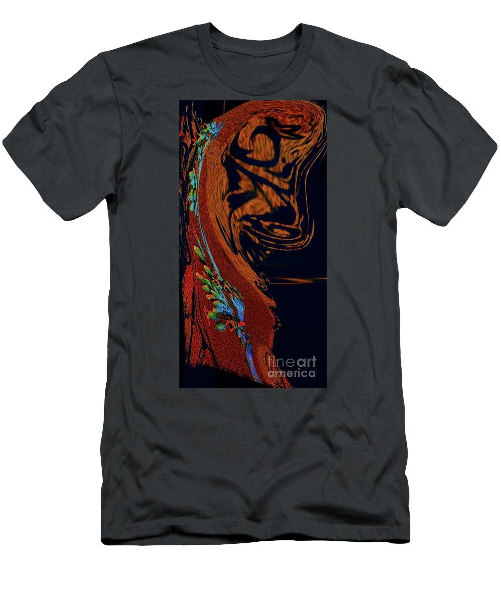Character T-Shirt featuring the digital art Forever Love by Glenn Hernandez