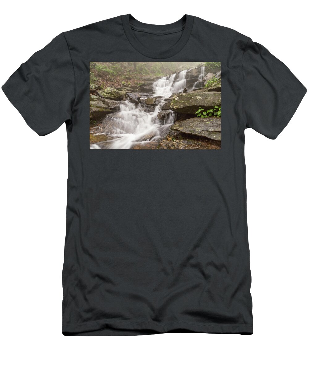 2020 T-Shirt featuring the photograph Fort Mountain Waterfall by David R Robinson