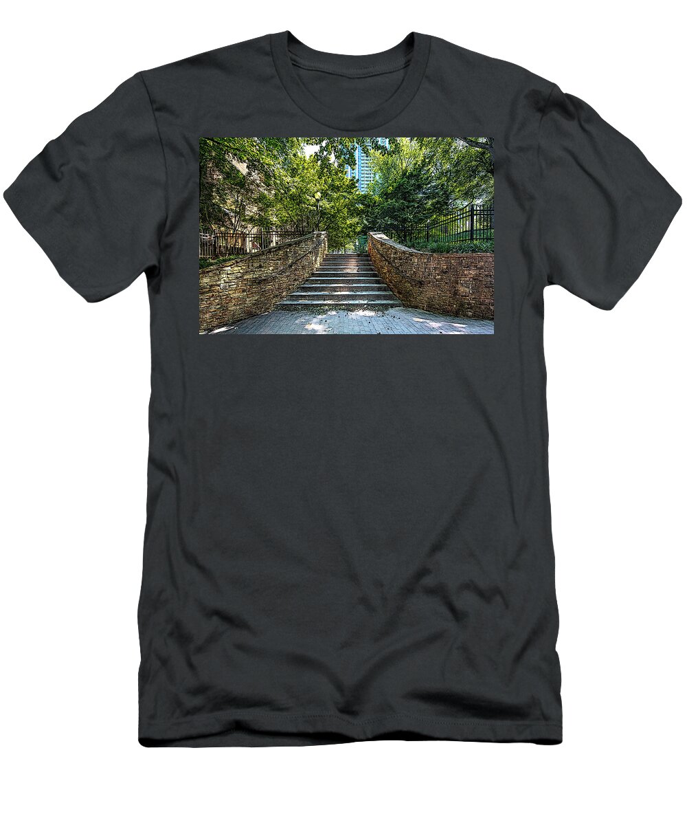 Old Settlers' Cemetery T-Shirt featuring the digital art Forth Ward by SnapHappy Photos