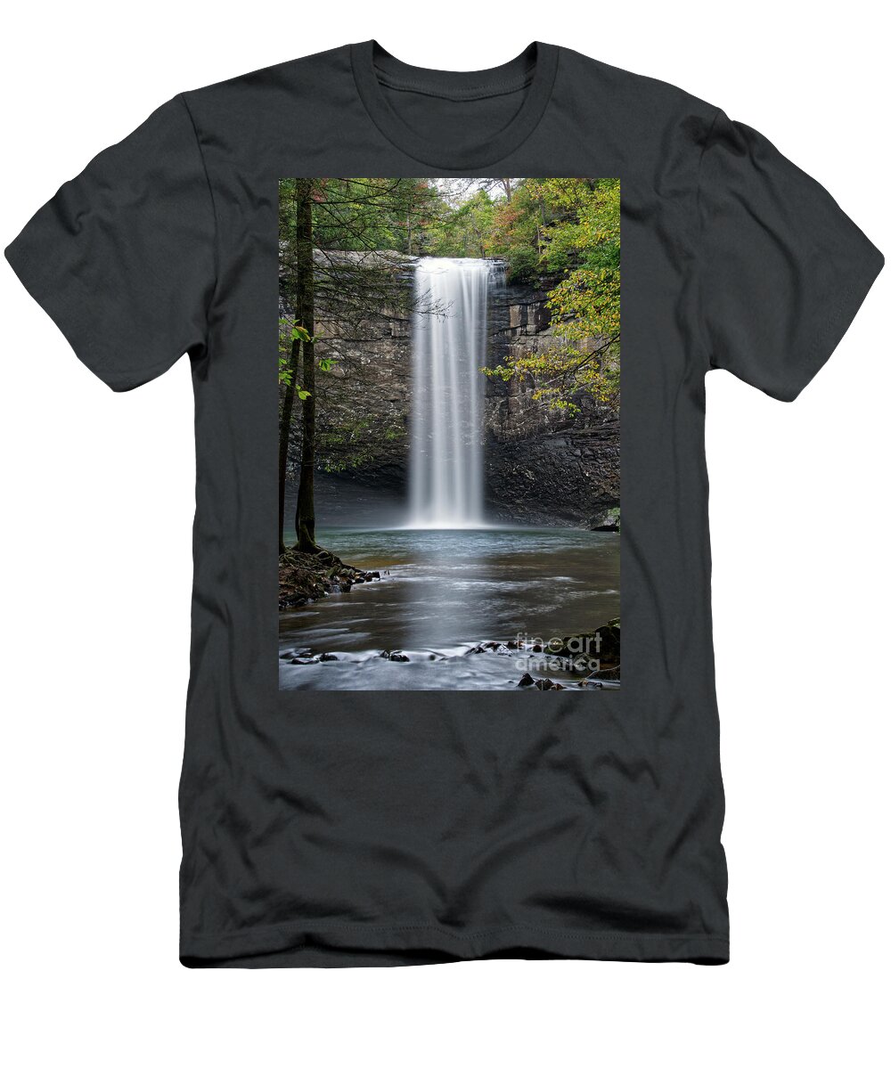 Foster Falls T-Shirt featuring the photograph Foster Falls 13 by Phil Perkins