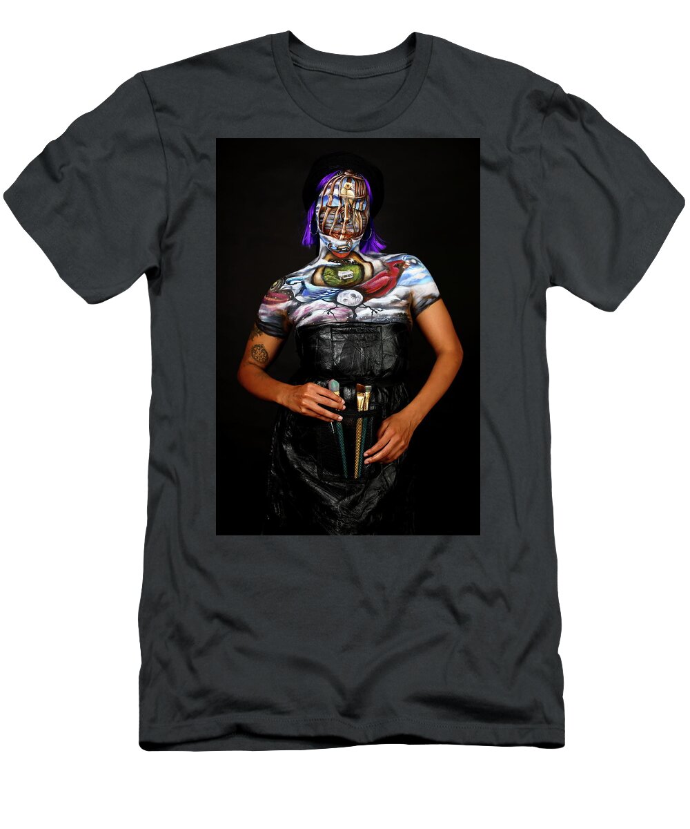 Freebird T-Shirt featuring the photograph Free Bird by Cully Firmin