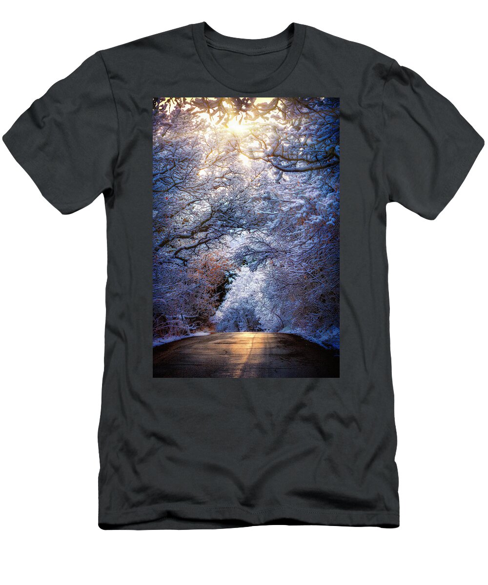 Frost T-Shirt featuring the photograph Frosty Morning by Michael Ash