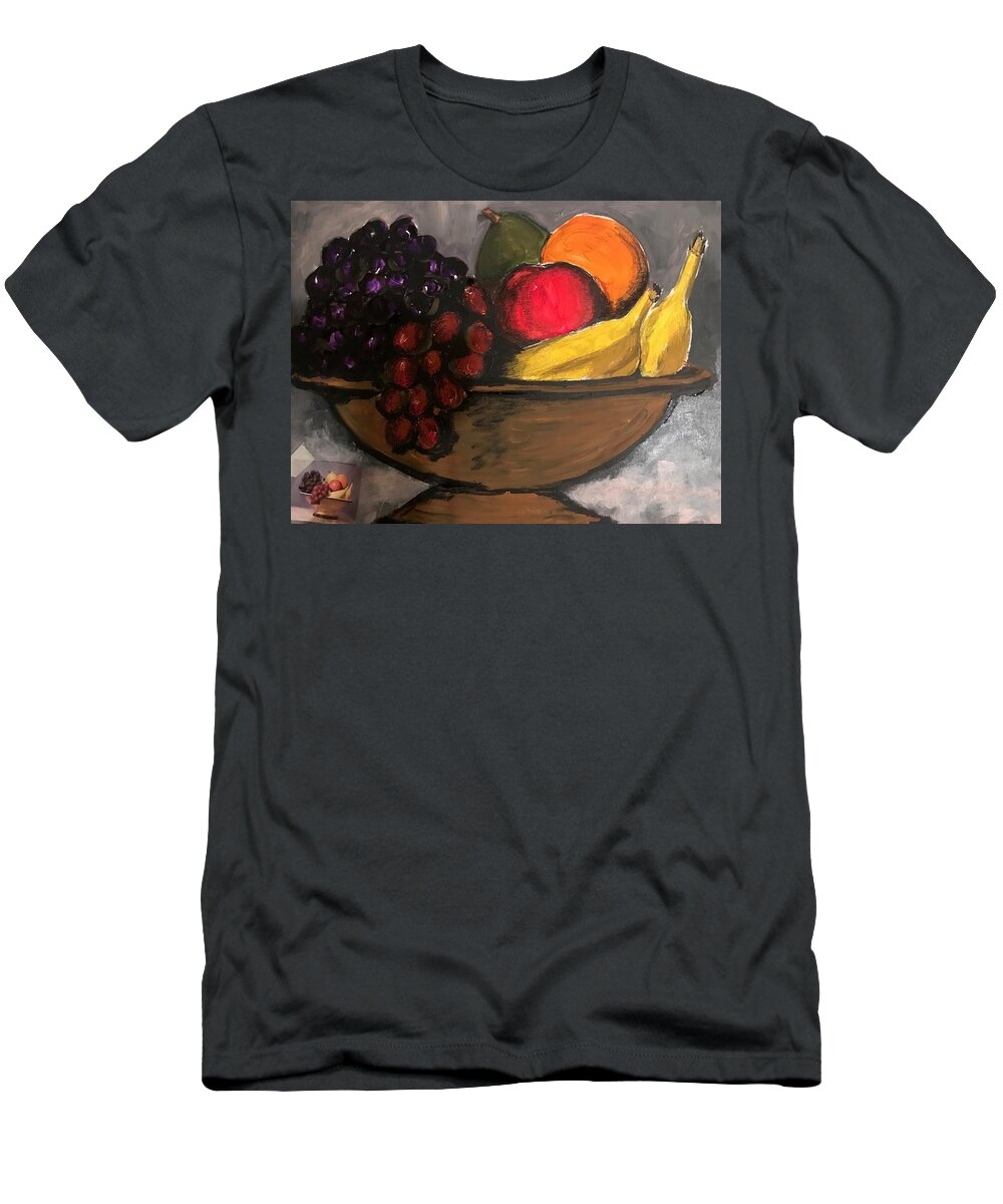  T-Shirt featuring the pastel Fruit 2 by Angie ONeal