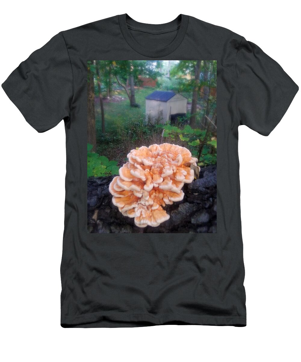 Fungus T-Shirt featuring the photograph Fungus Flower by Eileen Backman
