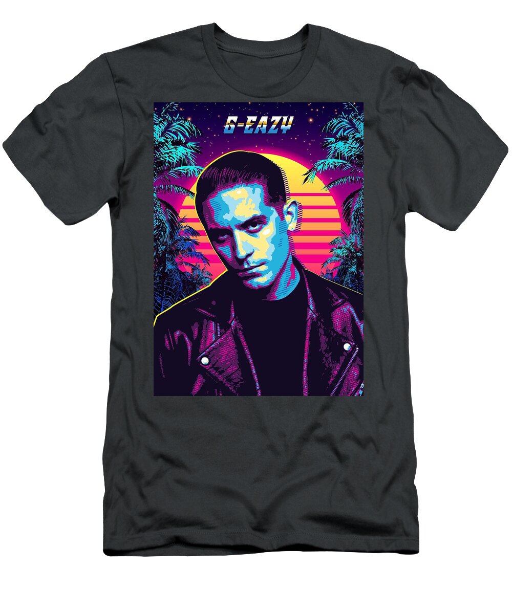 G Eazy Retro T-Shirt by Kha Dieu - Pixels
