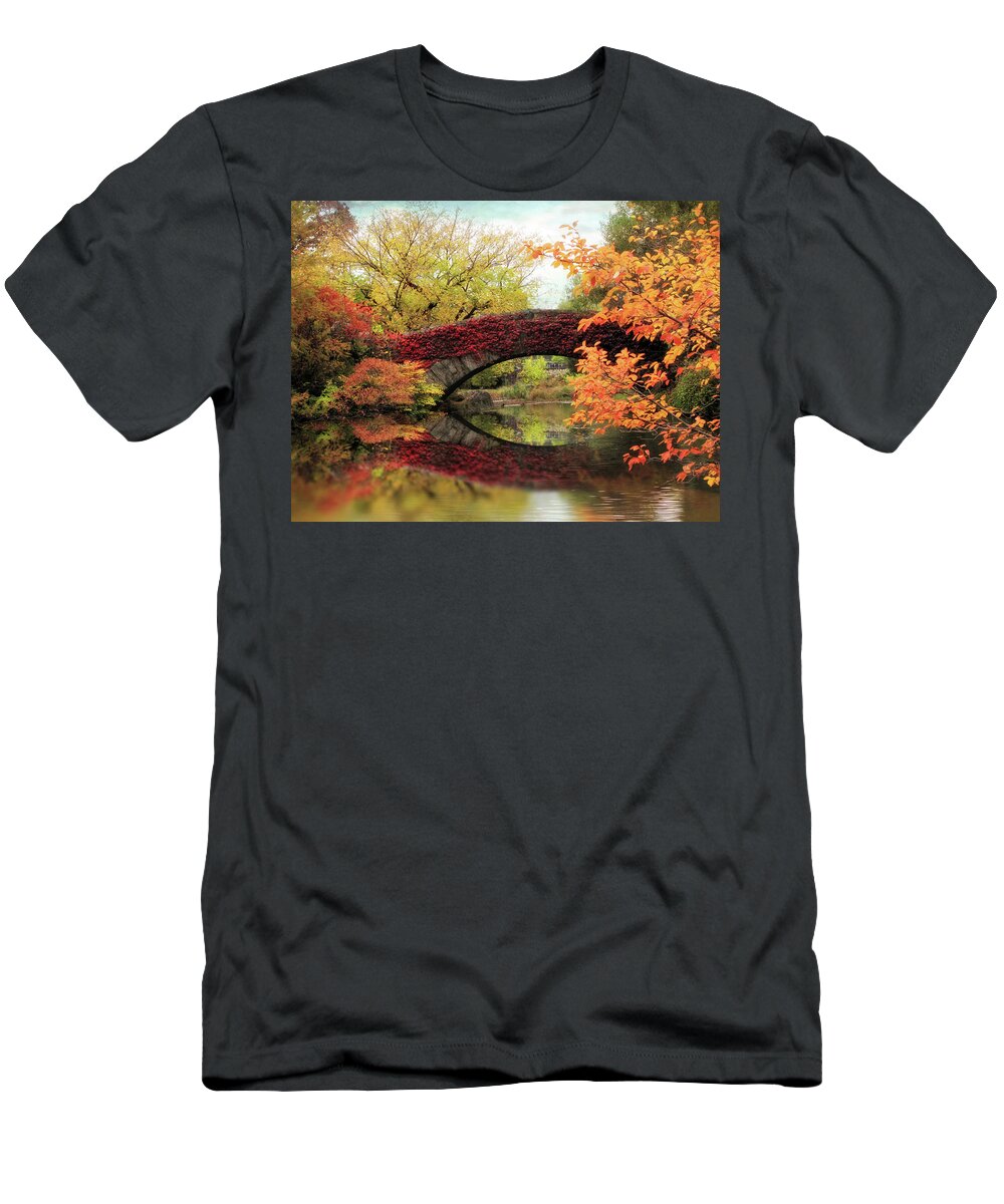 Autumn T-Shirt featuring the photograph Gapstow Glory by Jessica Jenney