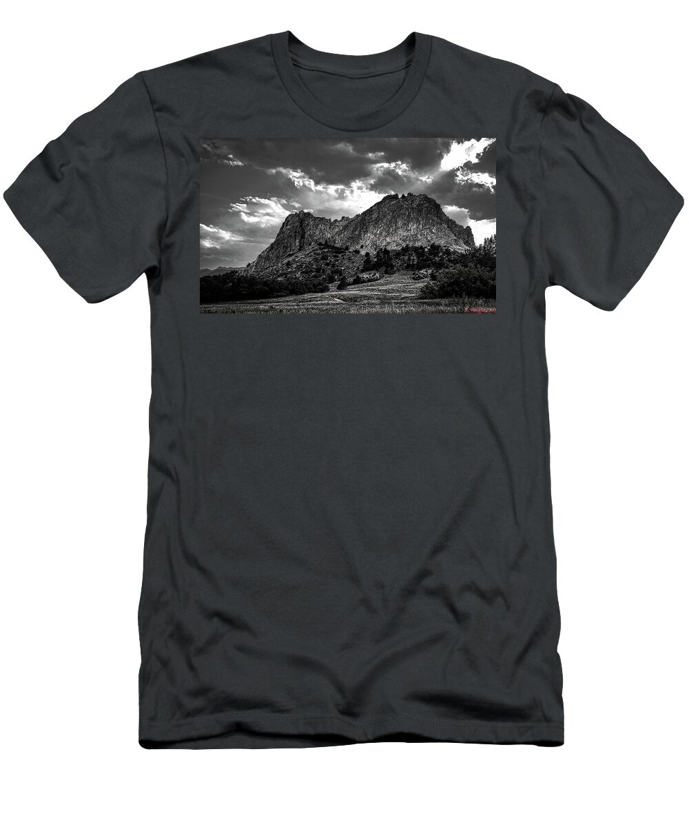 Ansel T-Shirt featuring the photograph Garden Of The God's Colorado by Rene Vasquez