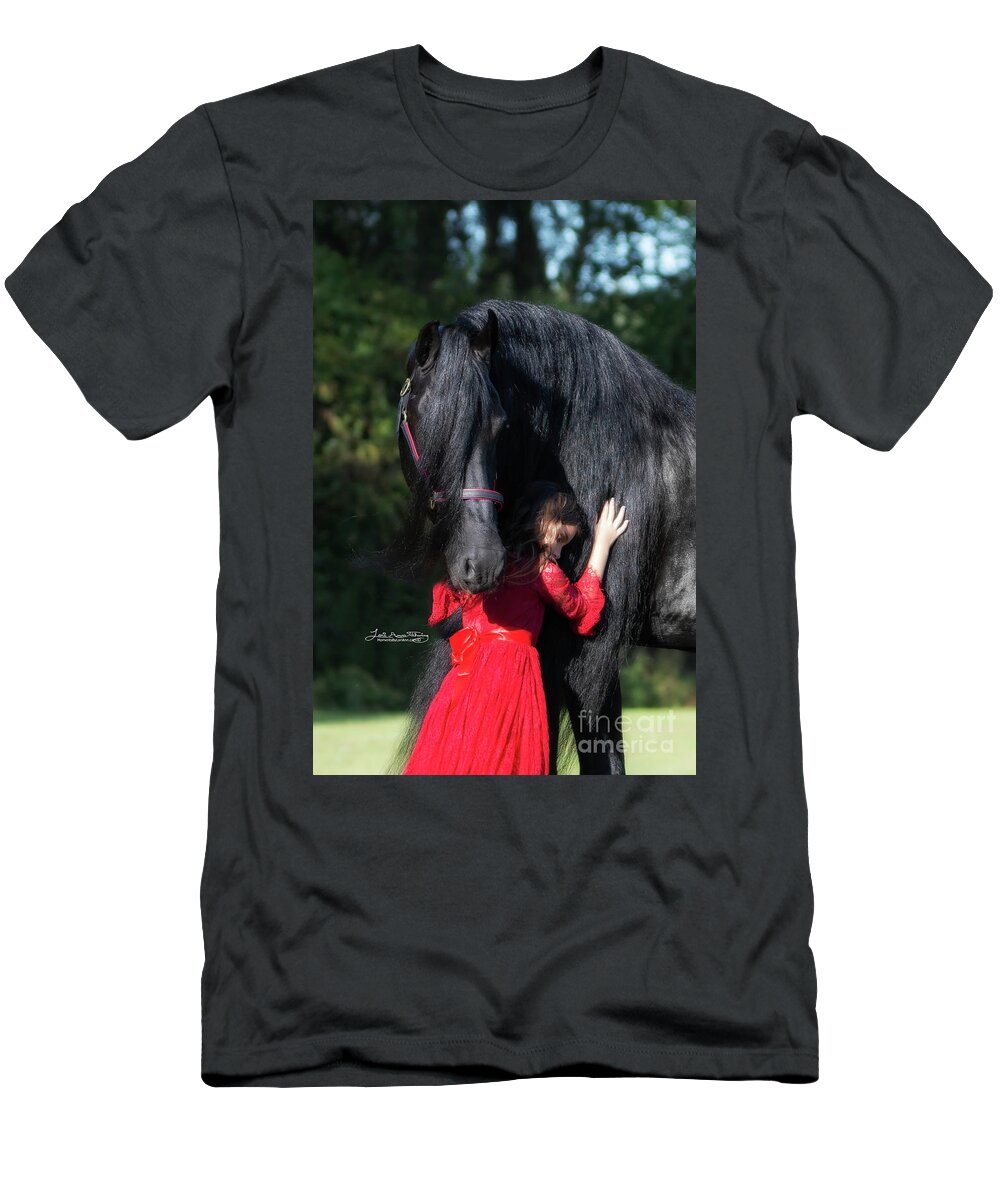 Uldrik T-Shirt featuring the photograph Gentle Hug by Lori Ann Thwing
