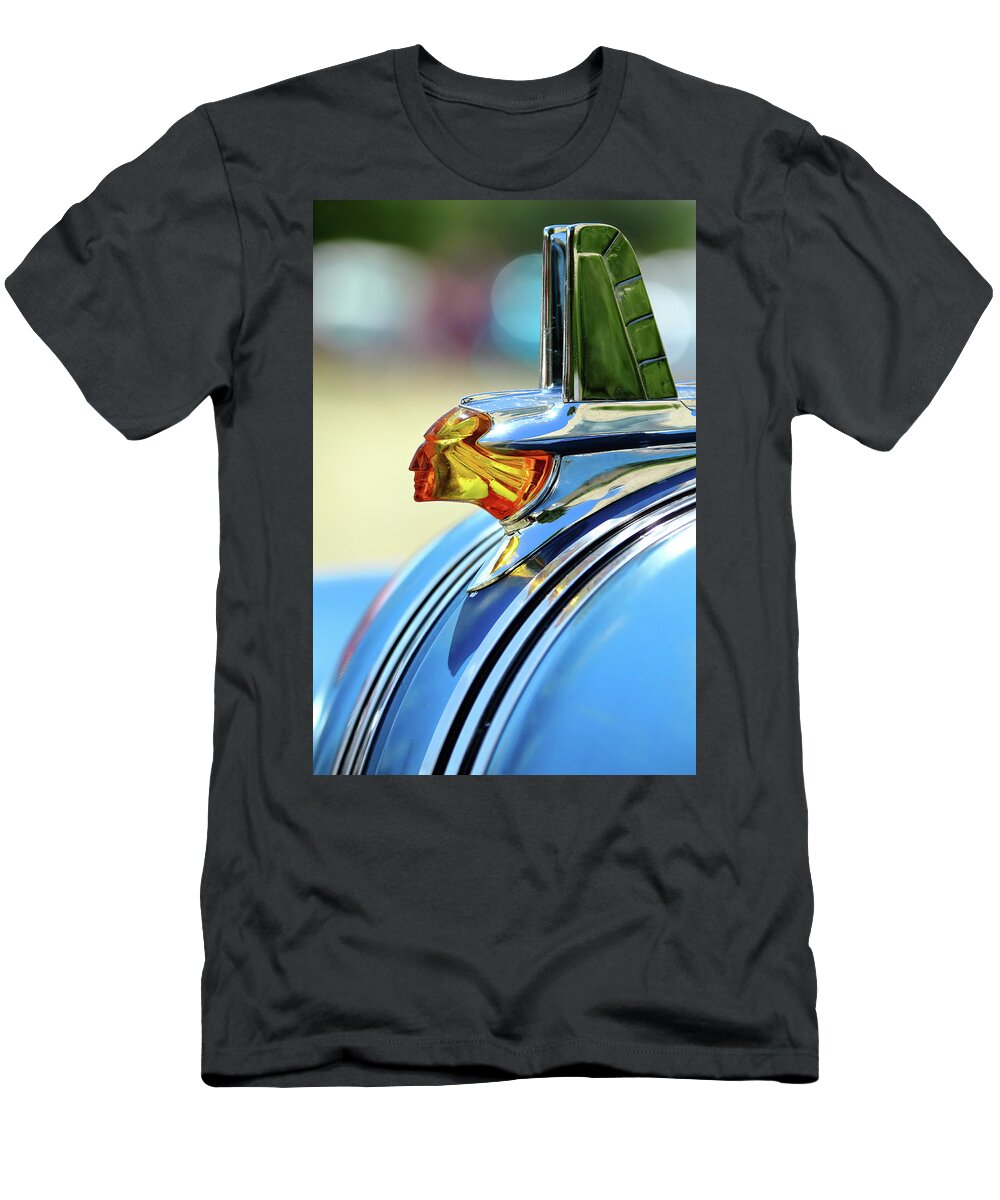 Pontiac T-Shirt featuring the photograph Glowing Chief by Lens Art Photography By Larry Trager