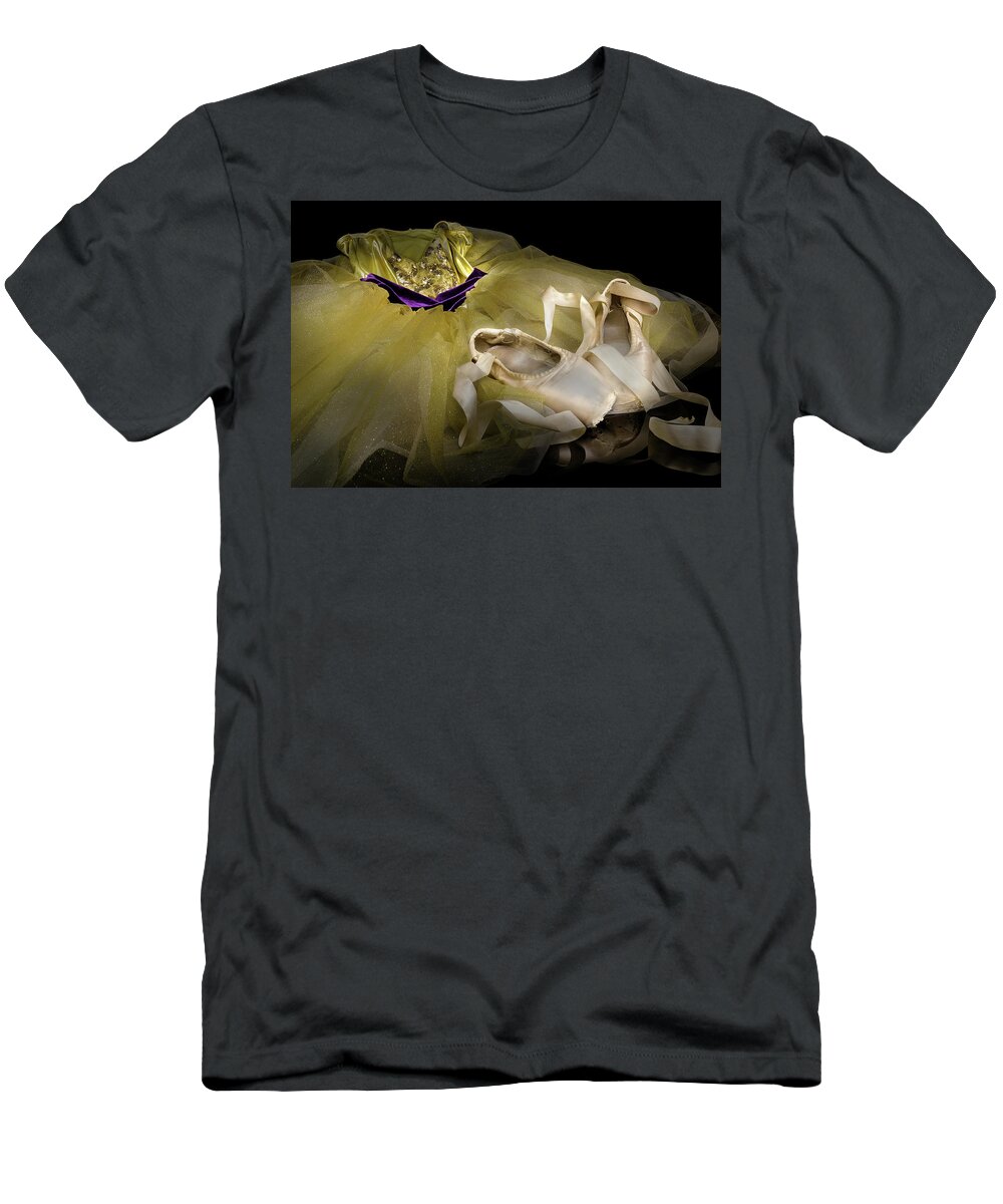 Tutu T-Shirt featuring the photograph Golden Tutu by Steve Templeton