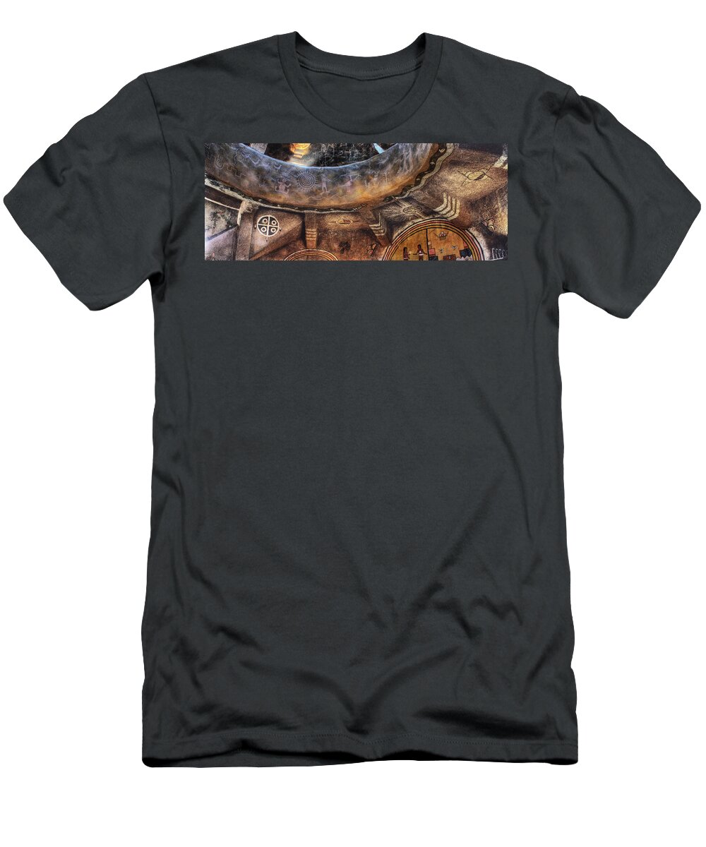 Watch Tower T-Shirt featuring the photograph Grand Canyon Tower Wall Abstract No 3 by Wayne King