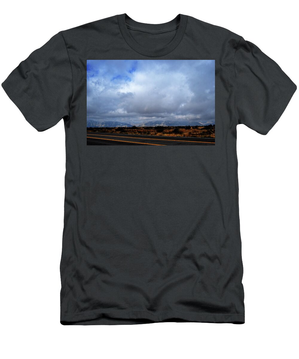 Mountains T-Shirt featuring the photograph Guadalupe Mountains by George Taylor