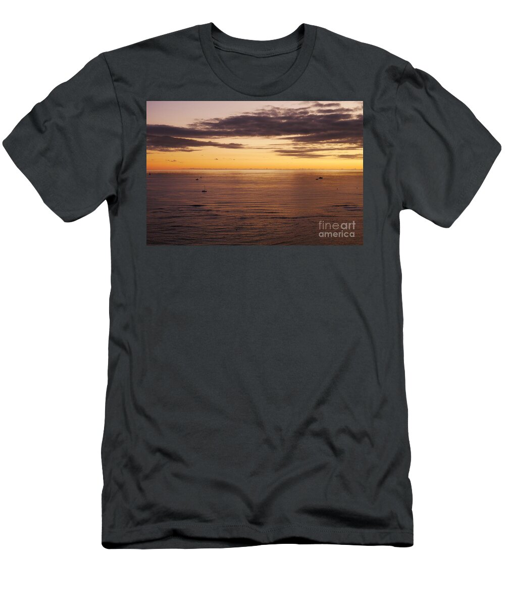 Honolulu T-Shirt featuring the photograph Hawaii Series - Honolulu 1028 by Lee Antle