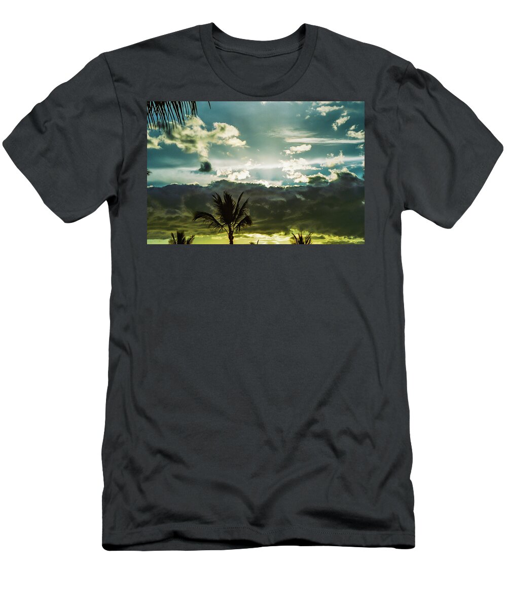 Hawaii T-Shirt featuring the photograph Hawaii Sunset by Gordon Sarti