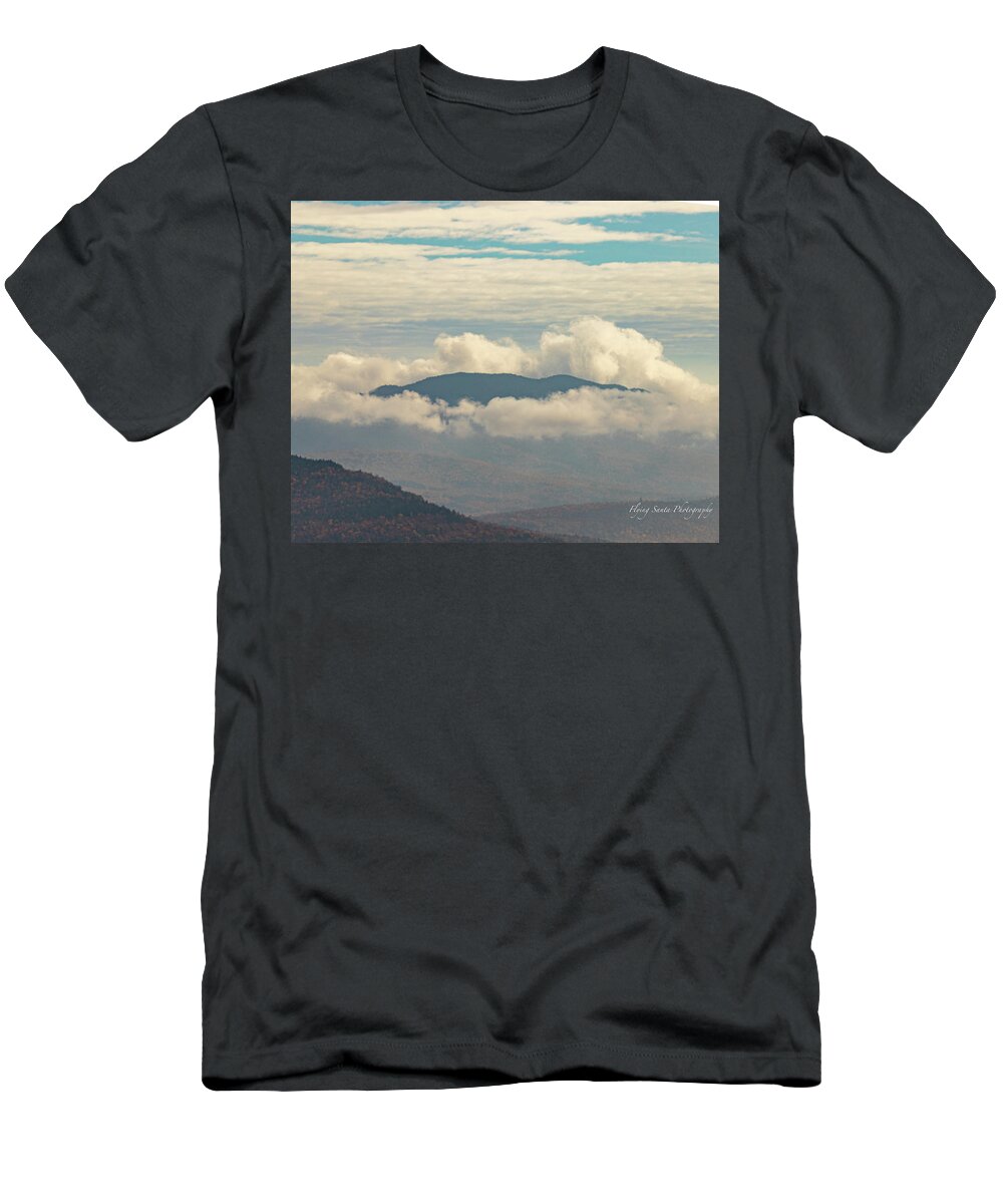 Mountains T-Shirt featuring the photograph Head In the Clouds by William Bretton