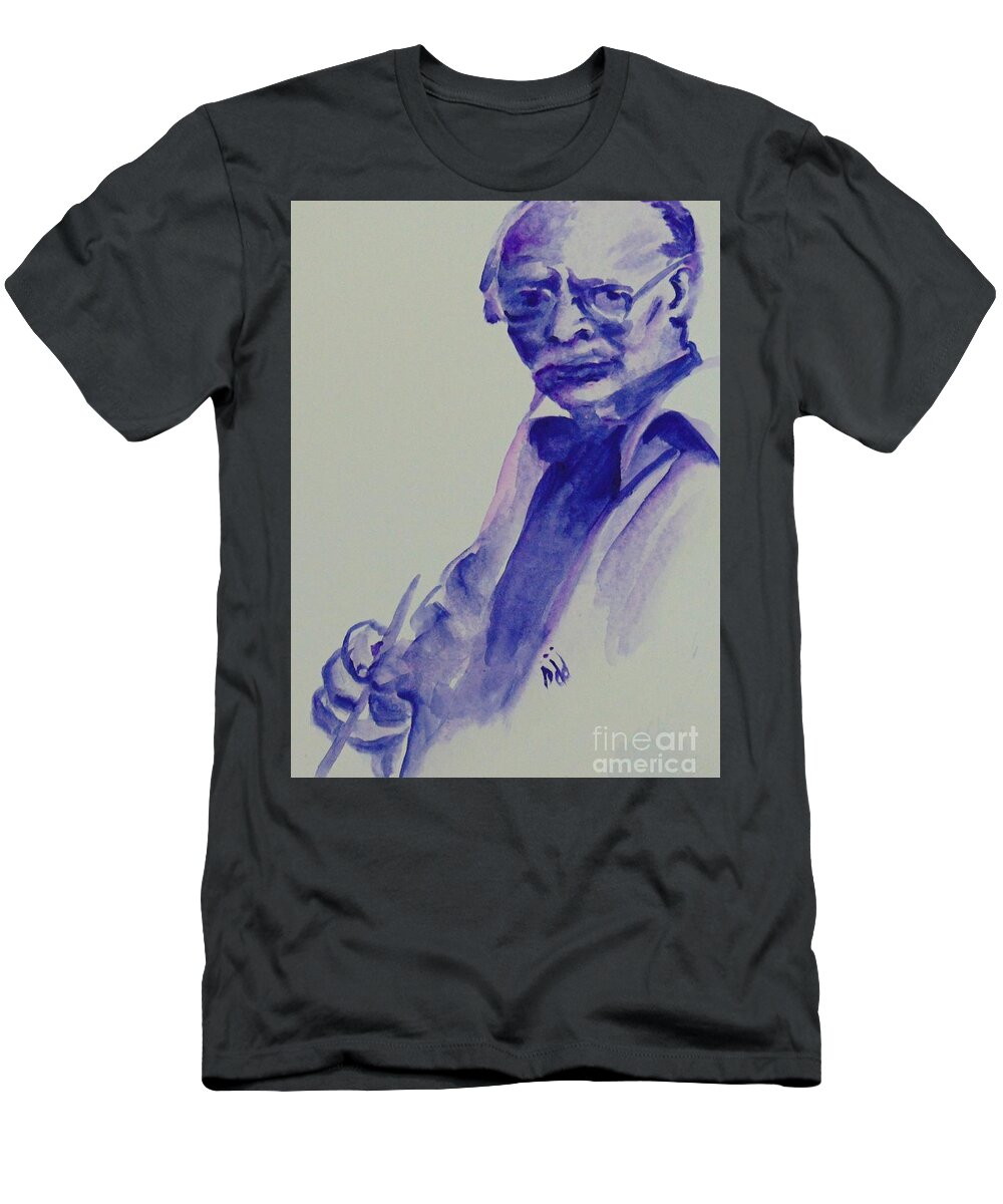 Pittsburgh T-Shirt featuring the painting Henry Ossawa Tanner by Saundra Johnson