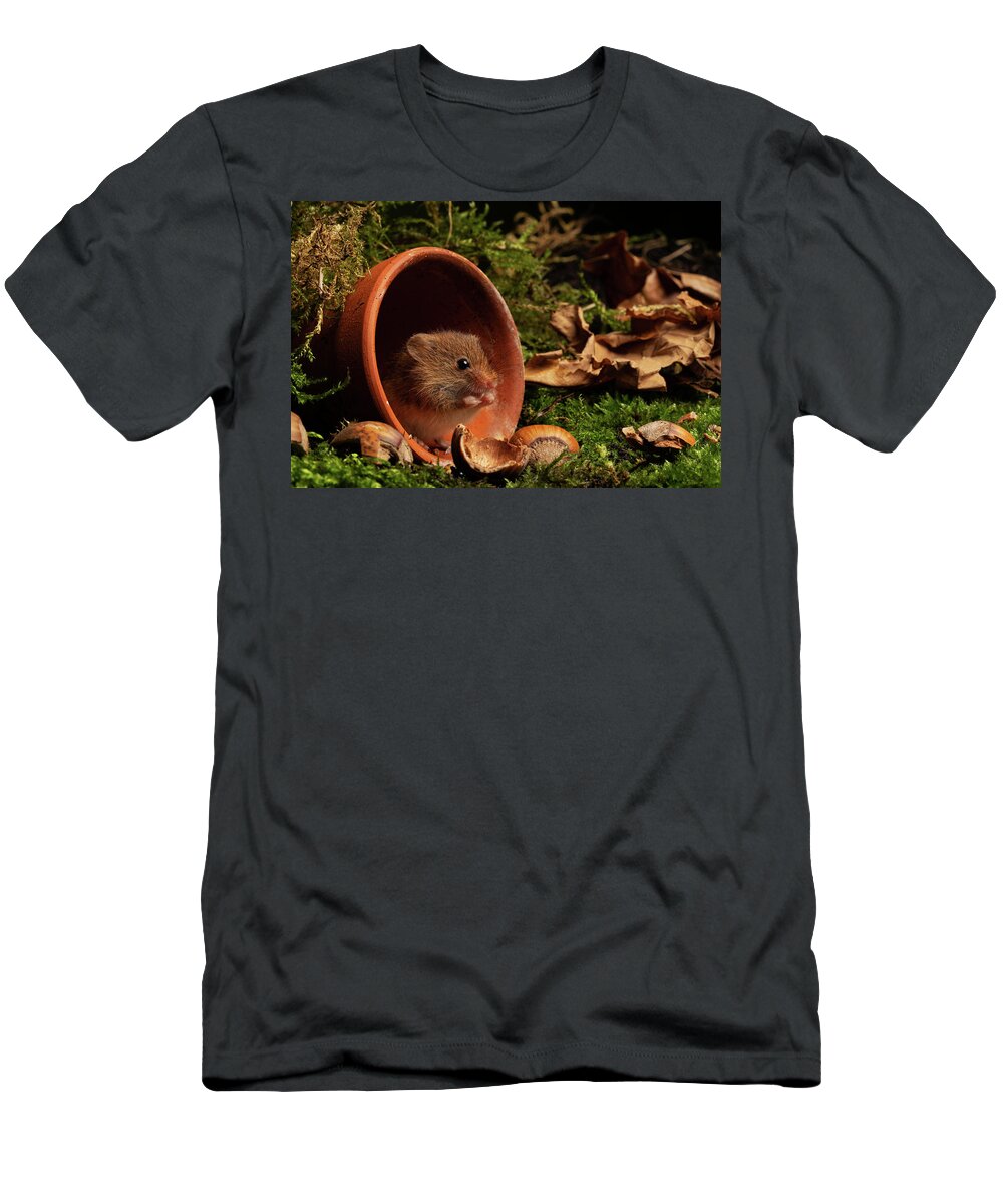 Harvest T-Shirt featuring the photograph Hm-00950 by Miles Herbert
