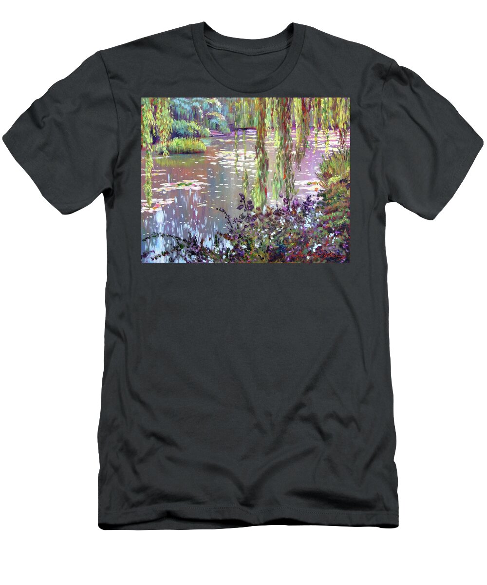 Impressionism T-Shirt featuring the painting Homage to Monet by David Lloyd Glover