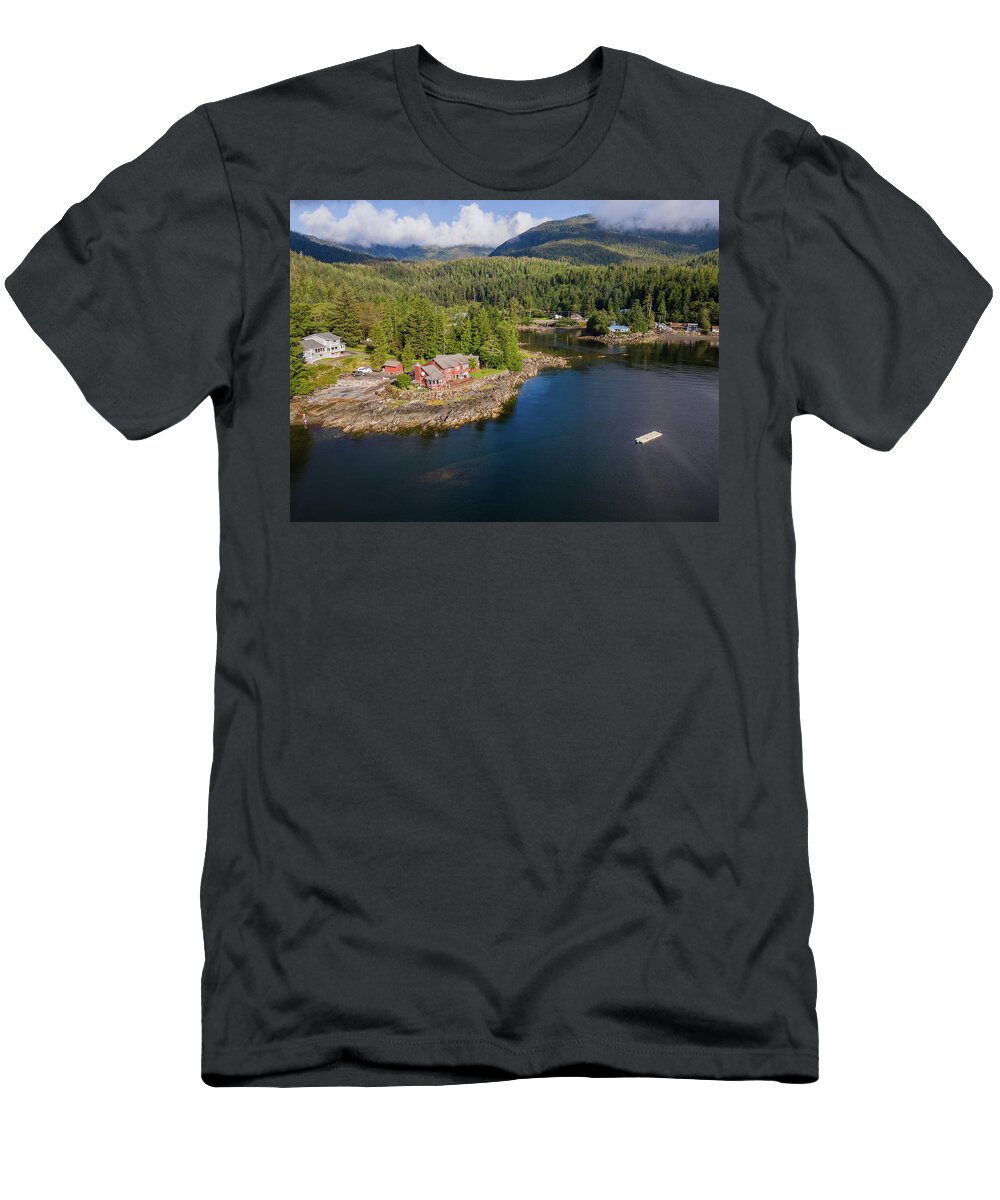  T-Shirt featuring the photograph Home at Herring Cove by Michael Rauwolf