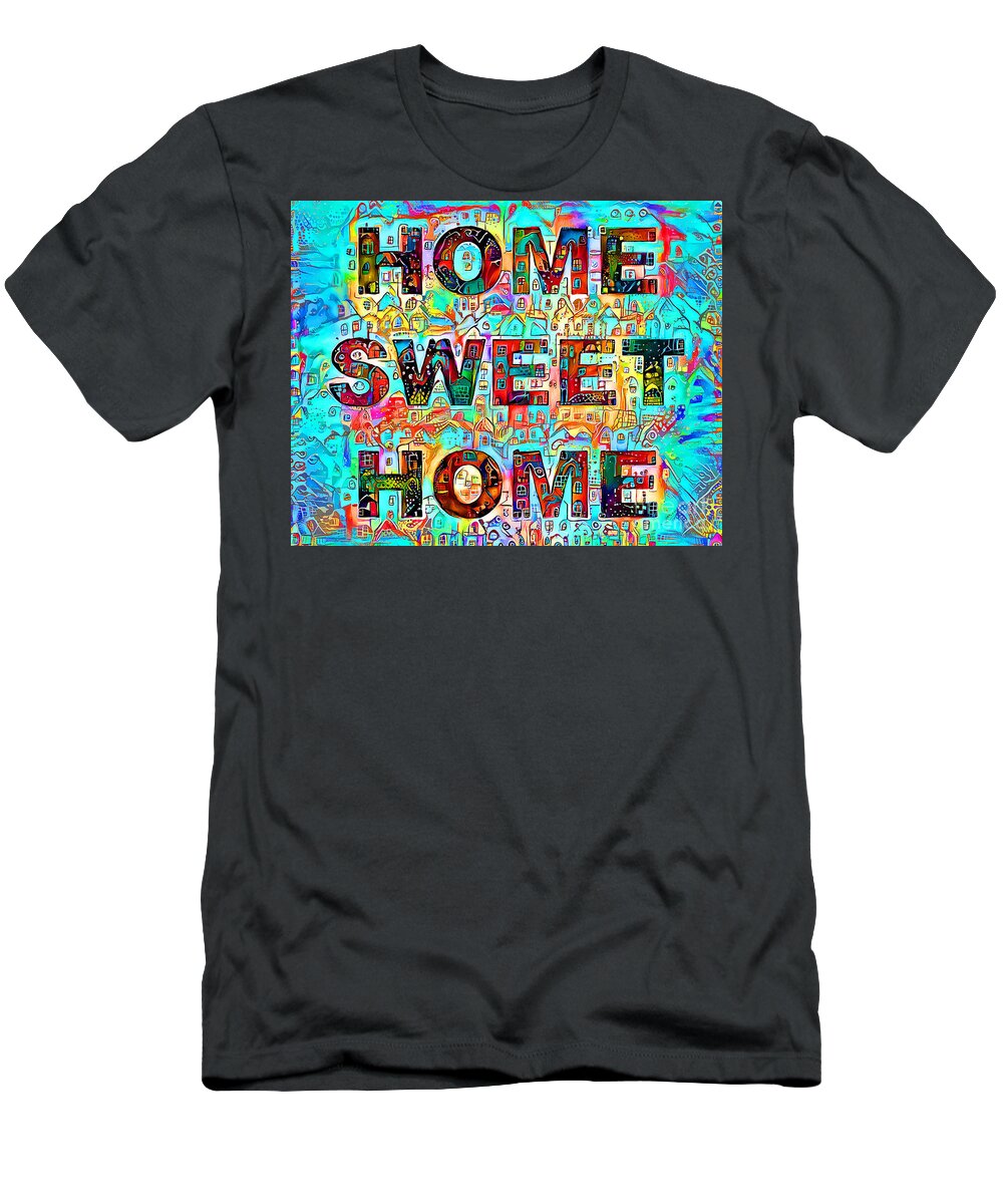 Wingsdomain T-Shirt featuring the photograph Home Sweet Home 20210311 by Wingsdomain Art and Photography