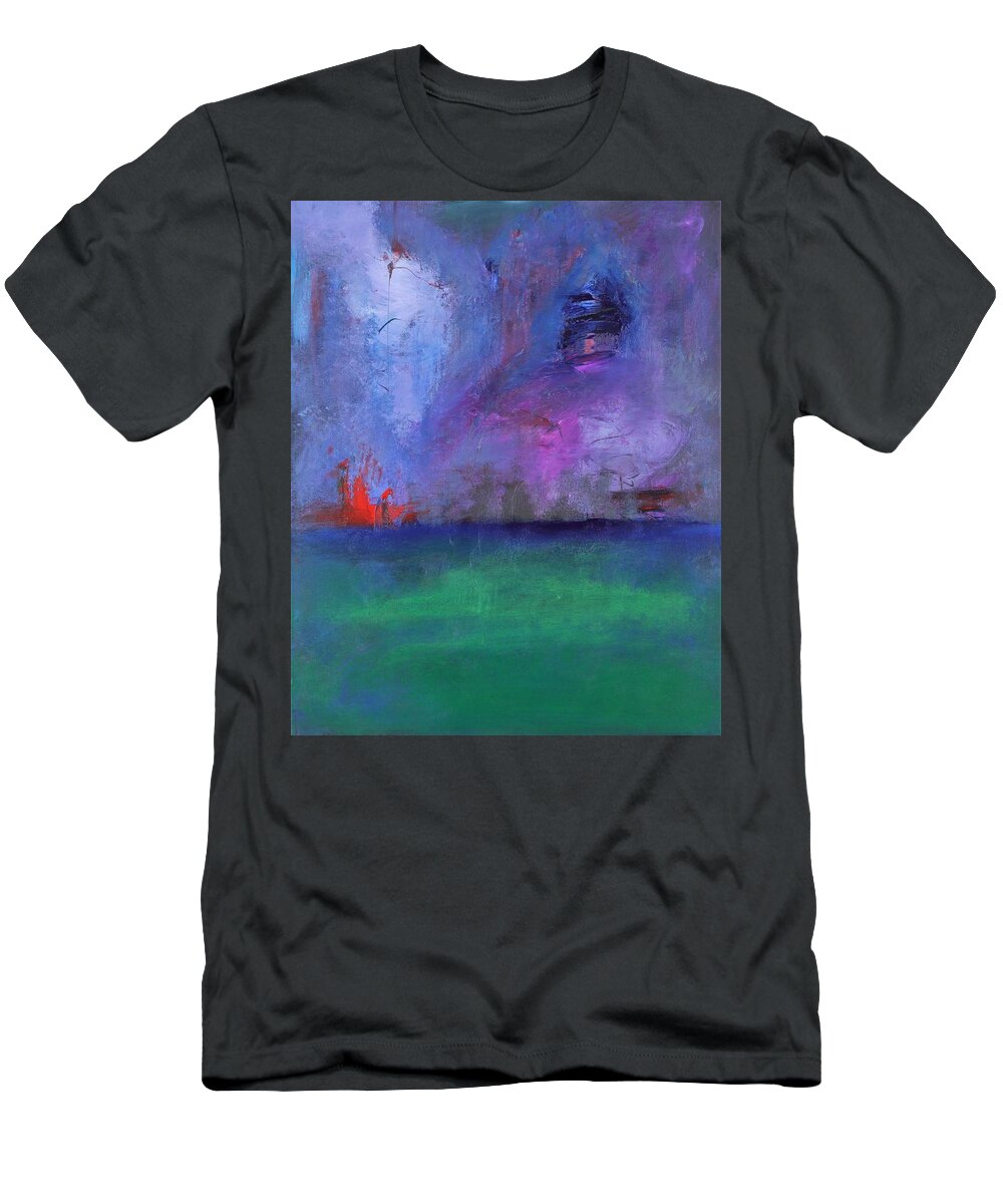 Abstract T-Shirt featuring the painting Hope by Raymond Fernandez
