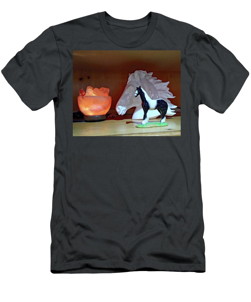 Horse T-Shirt featuring the photograph Horse Art by Andrew Lawrence