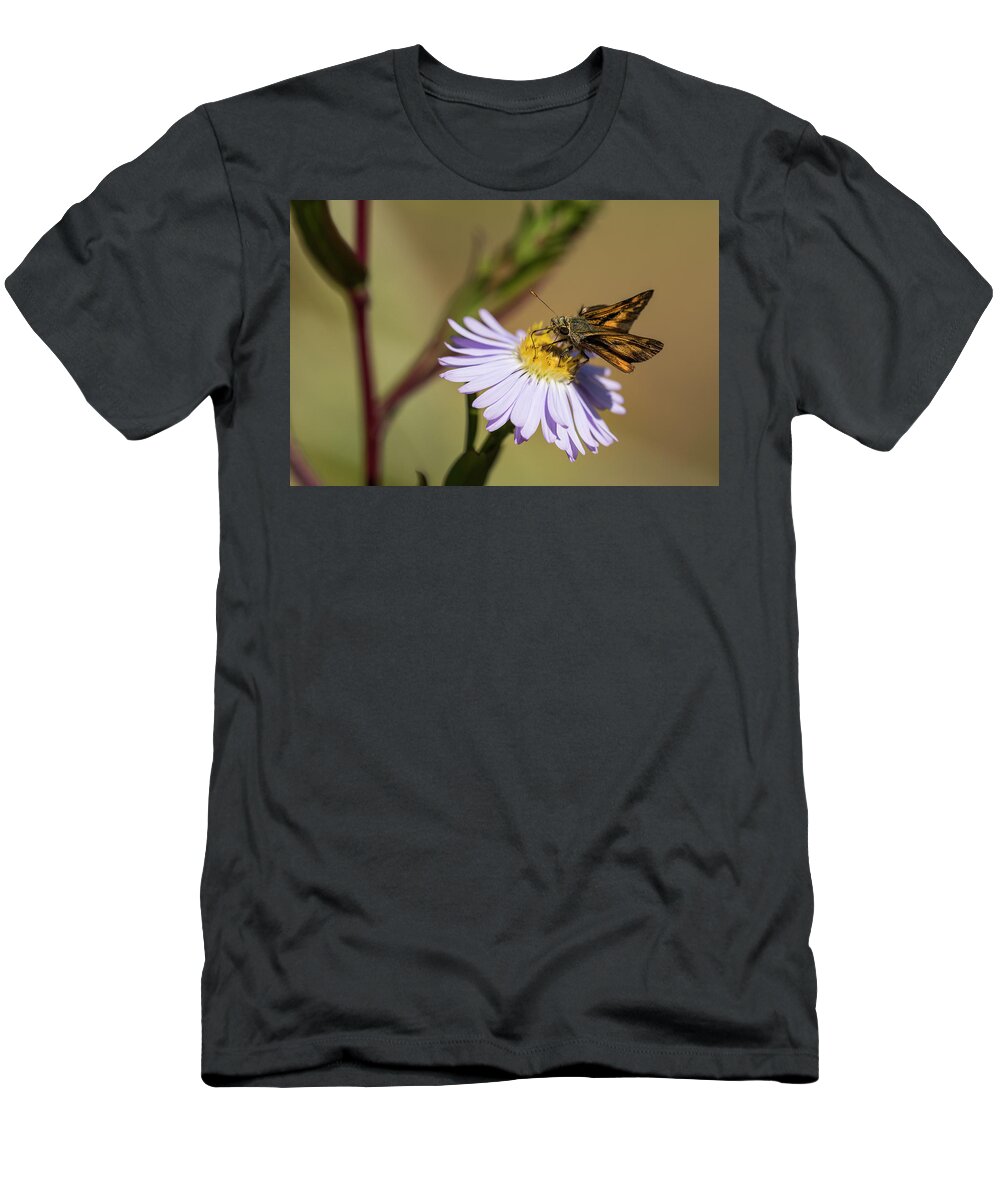 Animals T-Shirt featuring the photograph Hungry Skipper by Robert Potts