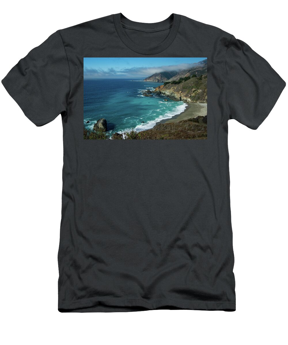 Ocean T-Shirt featuring the photograph Hwy 1 Road Trip by Stephen Sloan