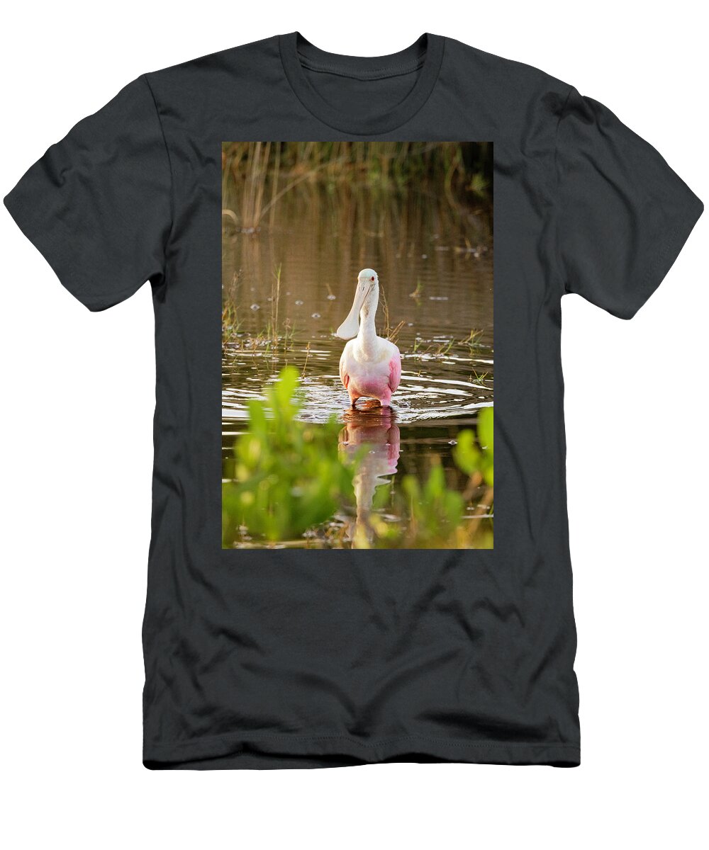 I5g_3472 T-Shirt featuring the photograph Images from the Dawn Patrol on Blackpoint Drive by Gordon Elwell