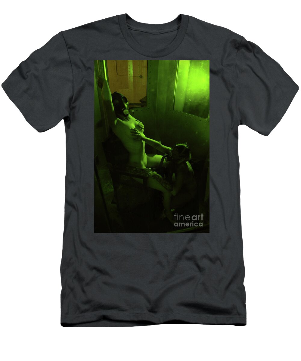 Women T-Shirt featuring the photograph In the form of gas by Robert WK Clark