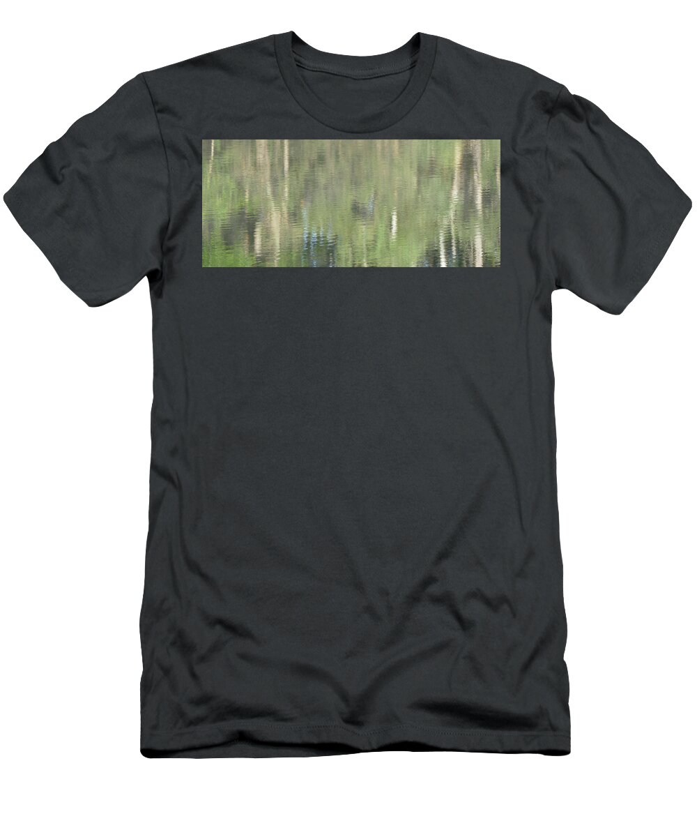 Abstract T-Shirt featuring the photograph Instant calm by Maryse Jansen