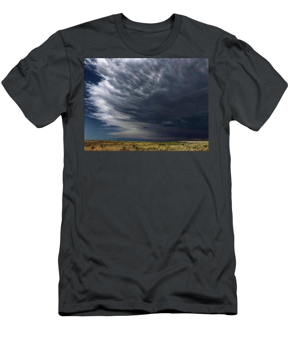 Iphonography T-Shirt featuring the photograph Iphonography Clouds 1 by Julie Powell