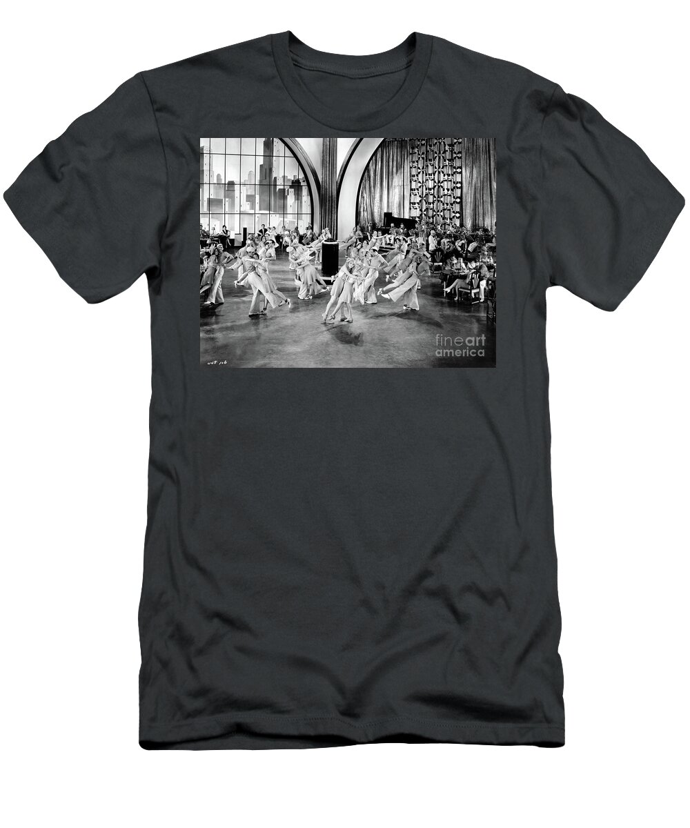 Duncan Sisters T-Shirt featuring the photograph It's a Great Life 1929 by Sad Hill - Bizarre Los Angeles Archive