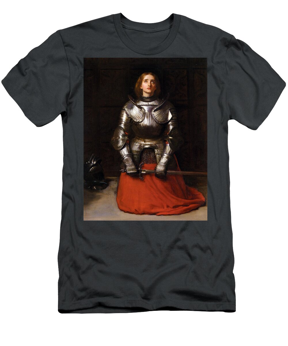 Joan Of Arc T-Shirt featuring the digital art Joan of Arc by Long Shot