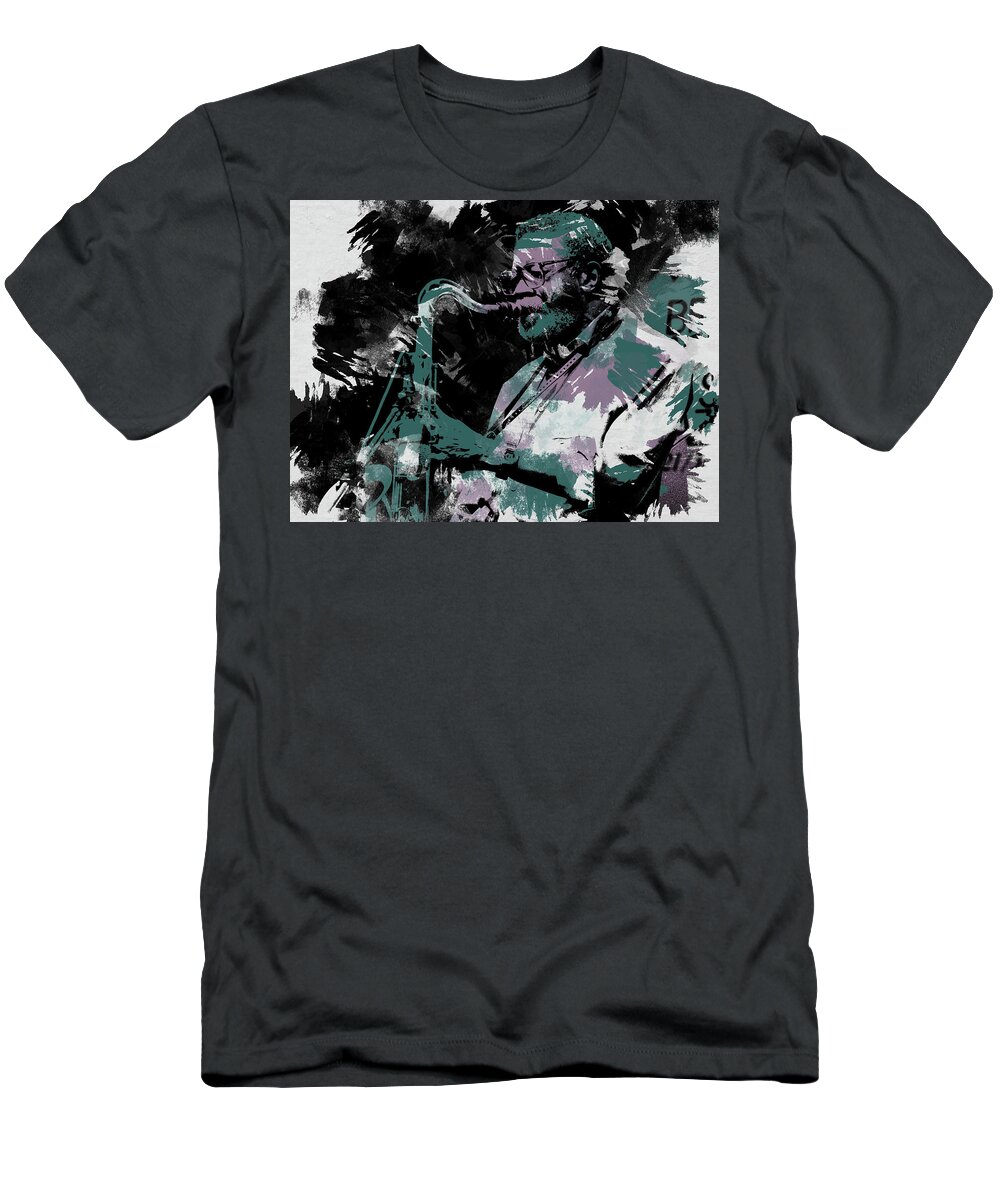 Joe Henderson T-Shirt featuring the photograph Joe Henderson by Al Fio Bonina