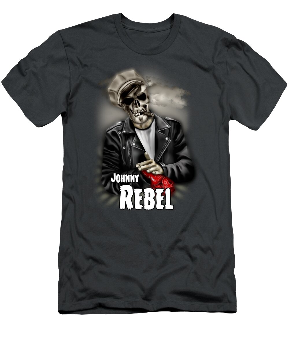 leer schommel toevoegen Johnny Rebel T-Shirt by Michael Terrell-Parkin - Pixels