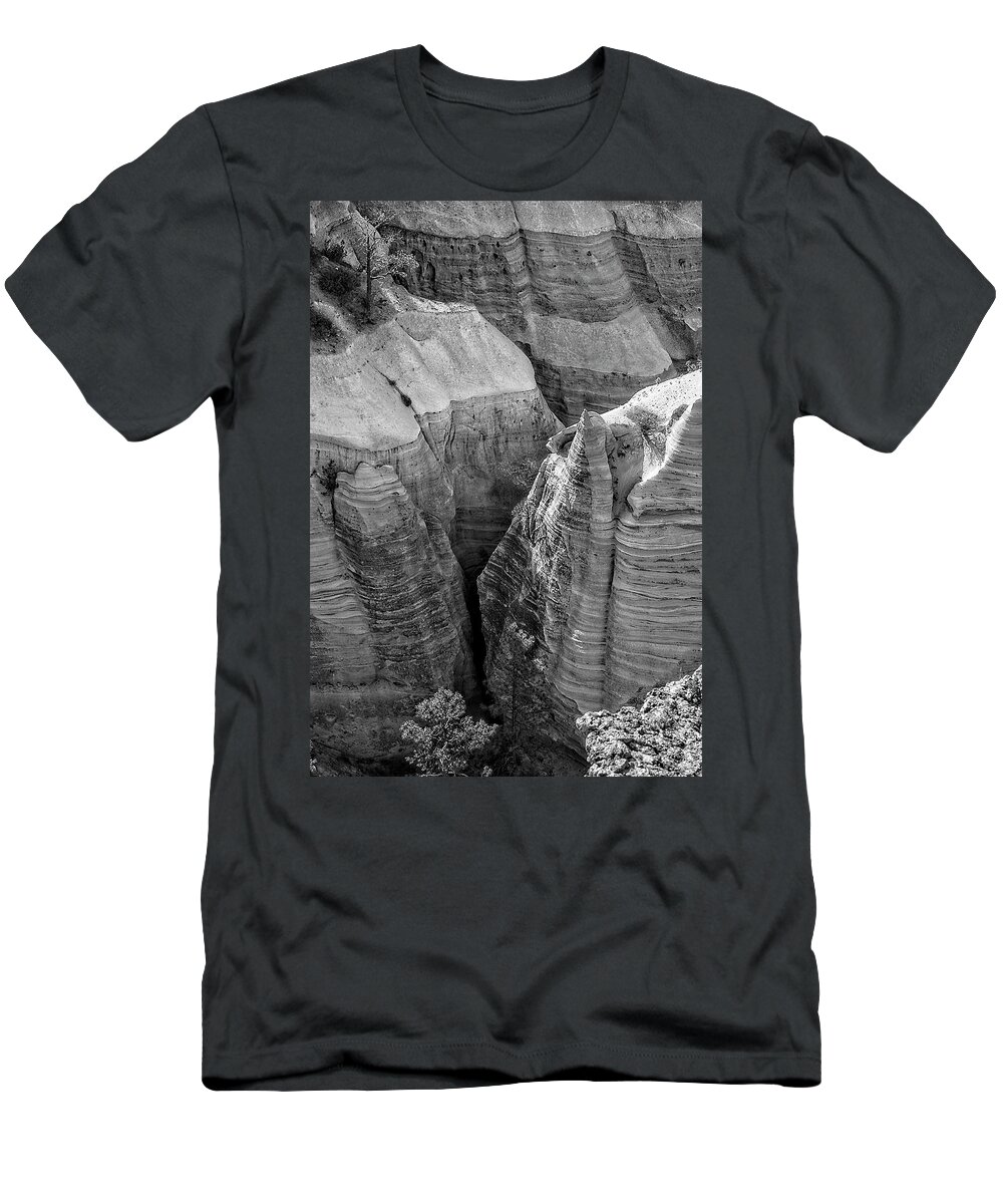 Tent Rocks T-Shirt featuring the photograph Kasha-Katuwe Tent Rocks National Monument, NM by Steven Ralser