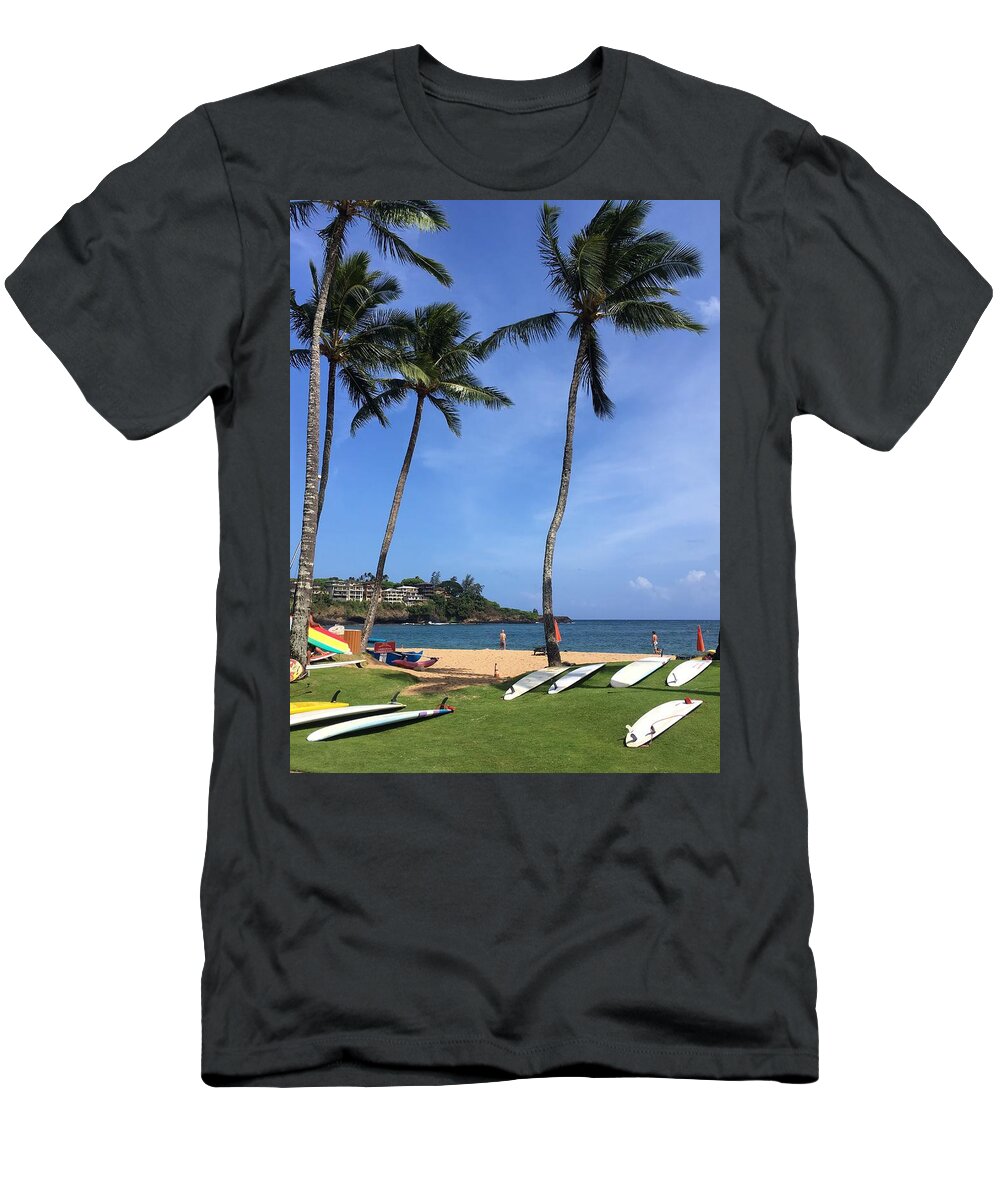 Kauai T-Shirt featuring the photograph Kauai Surf by Jennifer Kane Webb