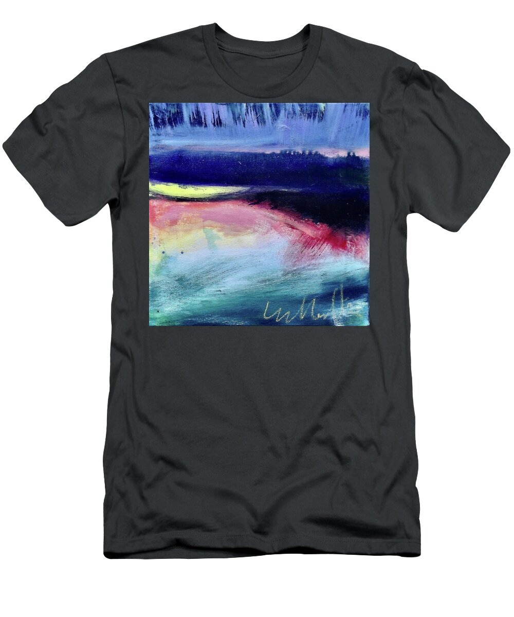 Painting T-Shirt featuring the painting Kayak by Les Leffingwell