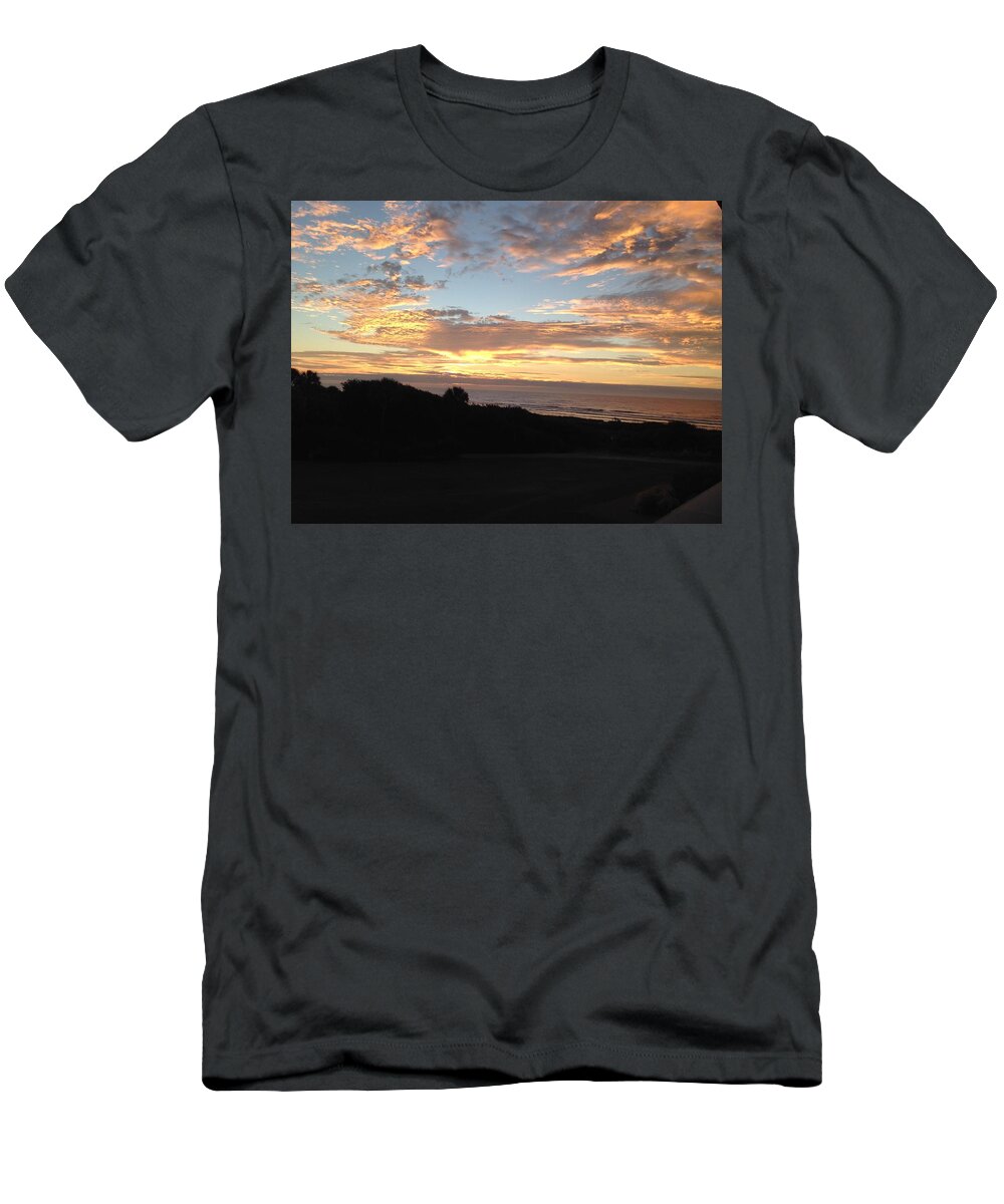 Kiawah Island T-Shirt featuring the photograph Kiawah Island two Sunset by Catherine Wilson