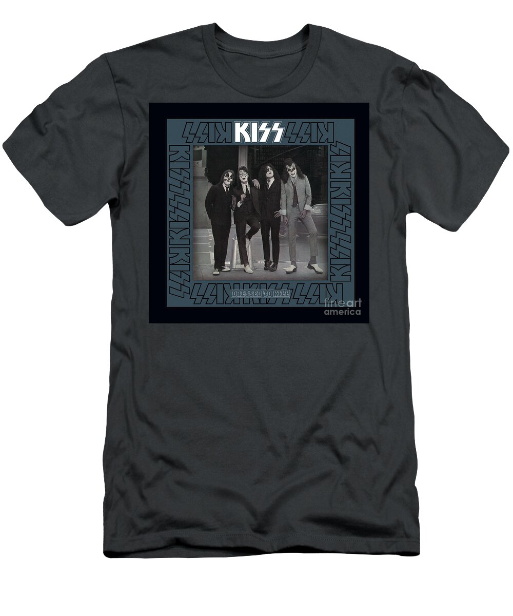 Kiss T-Shirt featuring the photograph Kiss Band by Kiss