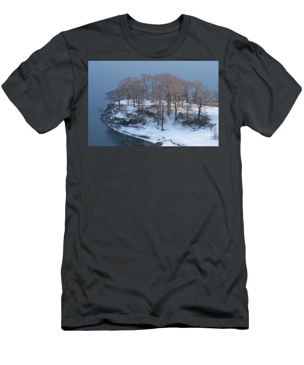 Photographer T-Shirt featuring the photograph Lake District Peninsula by Perry Rodriguez