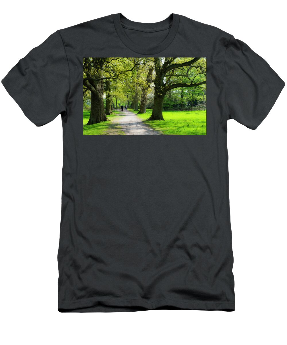 Landscape T-Shirt featuring the photograph Landskape garden 3 by Remigiusz MARCZAK