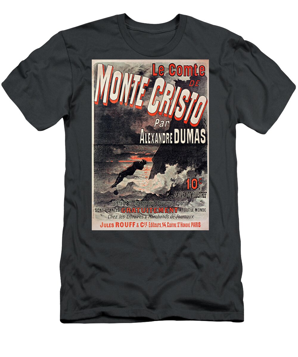 T-Shirt Alexandre Pixels by par White Monte-Cristo Dumas - Mark Le Comte de