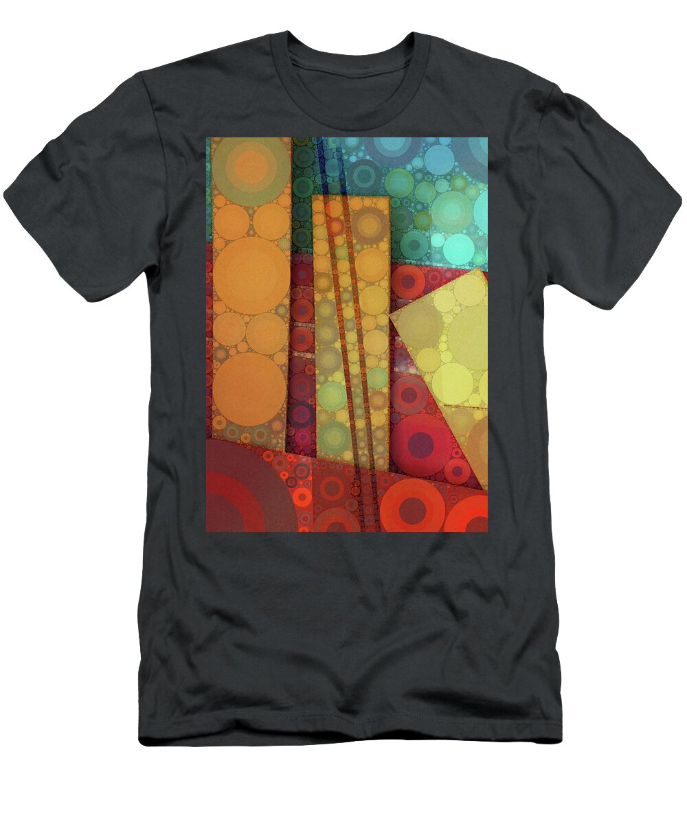 Lean On Me T-Shirt featuring the digital art Lean On Me by Skip Hunt